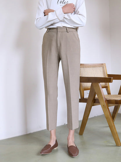 Pantalon habillé droit femme